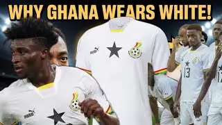 Почему чёрные звёзды Ганы носят белые майки. 🇬🇭🤯😳⚪️