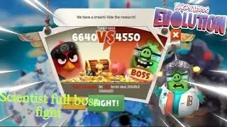 Scientist full boss fight - angry birds evolution