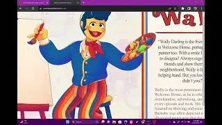 Wally Darling and Paige the Notebook speedpaint