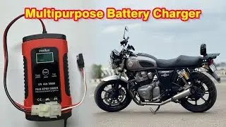 Battery Charging Port For Interceptor #bike #video #diy automobile #interceptor650 @hussainsbrief 