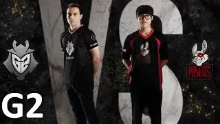 G2 vs MSF Game 2 Highlights - 2017 EULCS SPRING SPLIT - WEEK 7 DAY 2