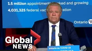 Ontario issuing stay-at-home order, declares 3rd state of emergency amid COVID-19 pandemic | FULL