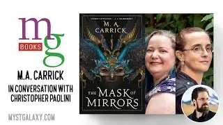 Mysterious Galaxy Virtual Event: M.A. Carrick, in conversation with ERAGON's Christopher Paolini