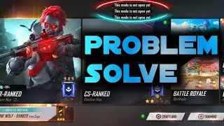 This mode is not open yet problem solve
