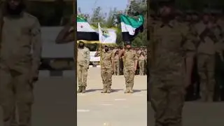 Syria's New Military Power Unleashed 🇸🇾🔥 | Shocking Army Parade 2025 #syria #militaryparade #shorts