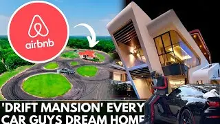 Drift Mansion, An Airbnb That Comes with a Private Race Track Would you pay 𝟑k$ A Night For This