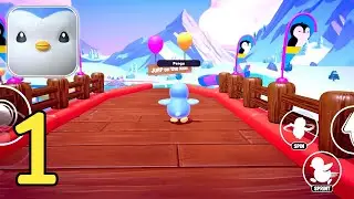 Pudgy Party - Battle Royale Mobile Gameplay Walkthrough (Android,IOS) Part 1 