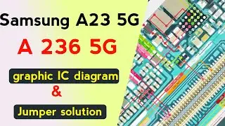 Samsung A23 5G Graphic IC Diagram | Display Image Problem | Graphic Ways Solution