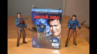 Best Buy Exclusive ASH vs EVIL DEAD BLU-RAY COLLECTION w/ BOBBLEHEAD! Season 1, 2, and 3