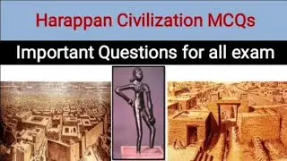 Harappan civilization important question| Indus valley civilization important MCQs | by Defence Prep