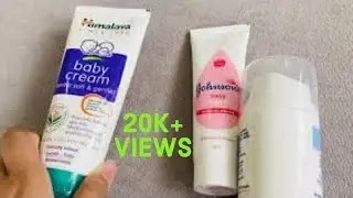 Which face cream is best for your baby#review of sebamed,himalaya&jonsons&jonsons face cream