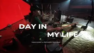 Dionela: The Grace Tour Day 2 | Ultimate Drum Tech Backstage Experience
