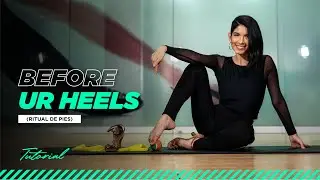 Los mejores ejercicios para PIES DE BAILARINA #empeines #heels #warmup