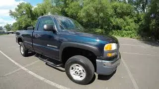 4K Review 2006 GMC Sierra 2500HD 4WD 65K Virtual Test-Drive & Walk-around