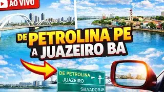 AO VIVO: Saindo de Petrolina PE rumo ao Sertão  do Piauí, mas antes passando em Juazeiro BA #GoPro