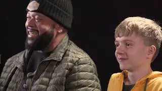 Gilbert Brown and Caden
