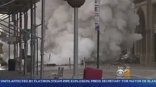 Steam Pipe Explosion Cleanup