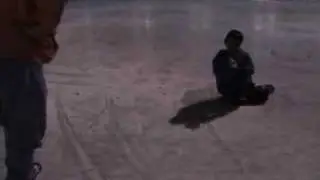 Skating in January in Prince George