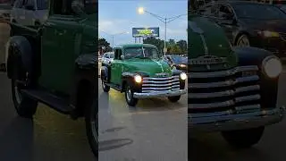 Chevrolet 3100 Classic Pickup Truck Drive By Engine Sound Woodward Dream Cruise 2025