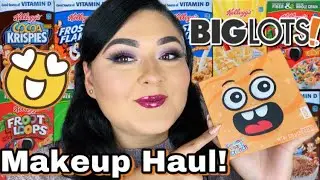 *NEW* BIG LOTS + TASTE BEAUTY MAKEUP HAUL // SO CUTE!