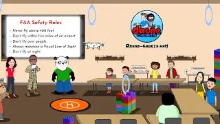 FAA Drone Safety Rules Public Service Announcement with Special Guest: Panda the Drone Safety Bear
