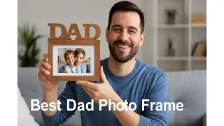 🖼️ Pavilion Gift Company - Лучший папа на свете - Фоторамка 4x6 из дерева и металла | Фоторамка &laquo;...