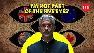 Jaishankar's Response to Nijjar Killing: Not part of Five Eyes...
