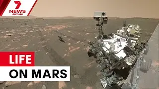 Mars rocks show strongest signs of microscopic life | 7NEWS