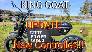 The KING GOAT Ebike- Back On The Throne! Updated Controller!