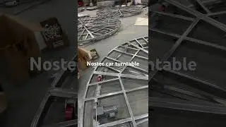 4t car turntable testing #carturntable #revolvingplatform #spinningplatform