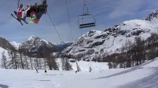 monginevro pista rossa le querelay