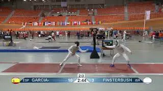 2023 1451 T64 31 M F Individual Plovdiv BUL ZCH RED FINSTERBUSH ISR vs GARCIA ALZORRIZ ESP
