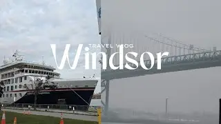 Misty Day in Ambassador Bridge!! 