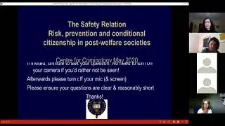 The Safety Relation - Risk, Prevention and Conditional Citizenship in Post-welfare Societies