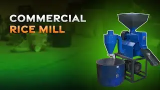 Commercial Rice Mill per hour 450kg-600kg  | Western Agriculture Machinery | Zhengzhou, China