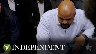 Moment Dallas Cowboys scout tells son he made NFL team