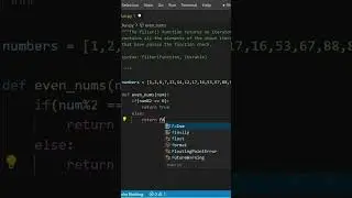 What is use of Filter function in python ?? #python #shorts #programming #coding