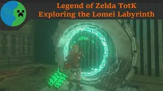 Exploring and Beating the Lomei Labyrinth in Legend of Zelda Tears of the Kingdom