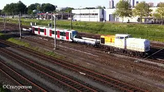 RET Metro MG2/1 (5302) op transport nabij Rotterdam Zuid (Varkenoordseviaduct) naar Waalhaven!!