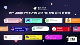Sales Pop for Social Proof
