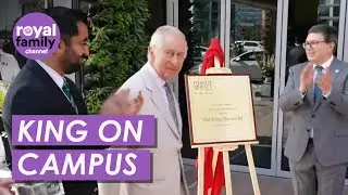 King Charles Opens 'Fantastic' University Science Campus in Dubai