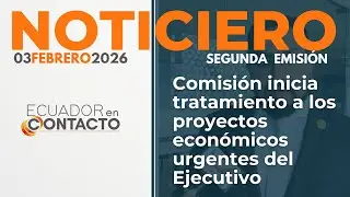 🔴 Noticias Ecuador | 03 de febrero de 2026 | Ecuador en Contacto segunda emisión