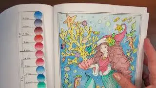 Completed Coloring pages | December 2024 | Adult Coloring