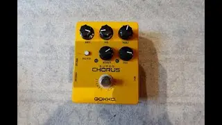 GOKKO Chorus Electric Guitar Pedal Review