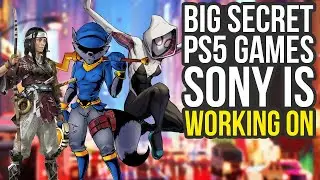 Big Secret PS5 Games Sony Is Working On (Ghost Of Tsushima 2, Sly Cooper 5 & More)