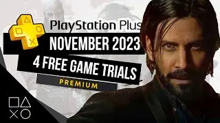 PlayStation Plus Premium November 2023 Games Trial | PS Plus November 2023 Games Trial