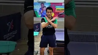 🪓 Chop Block &ndash; Frozen Opponent 🤯 #TableTennis #BongBan #PingPong #Shorts #Skills