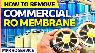 How to changing RO Membrane#Ro Membrane kaise Replacement kare#Ro ka मेंबरन कैसे चेंज करें.
