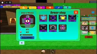 How to get the new armour(every second add 1 skill point)