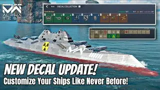 Modern Warships: New Decal Update &ndash; Legendary Designs & Custom Skins!